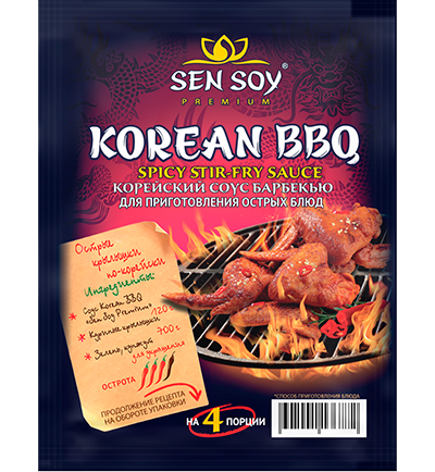 Соус "KOREAN BBQ"   (пак. 120г)